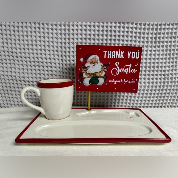 Thank You Santa Cookie Tray - Picture 4 of 5